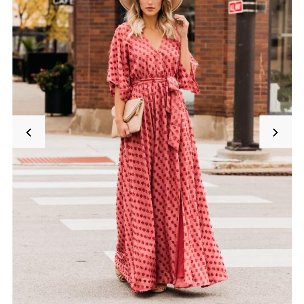 VICI Maxi Dress - SML and MED - bump friendly!